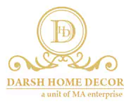 Darsh home decor brand logo for USA and UK buyers.